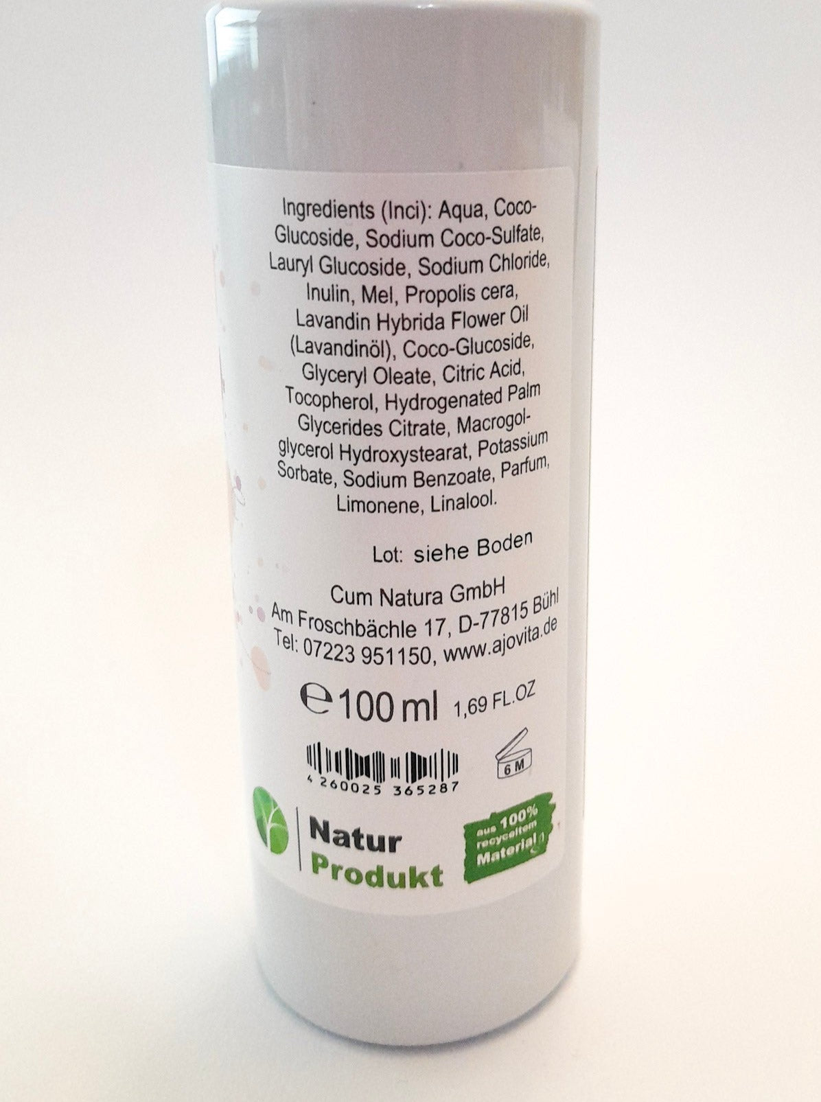 Naturshampoo mit Honig & Propolis 200ml