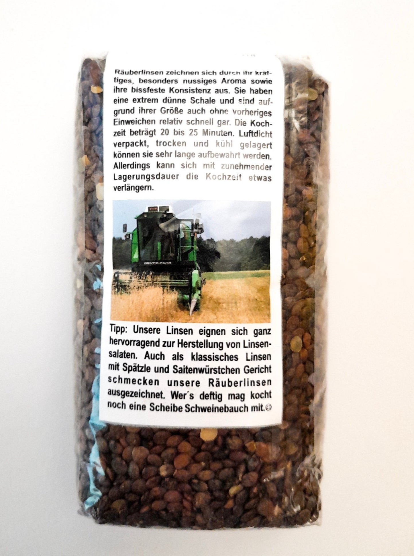 Räuberlinsen aus dem Mainhardter Wald 400g