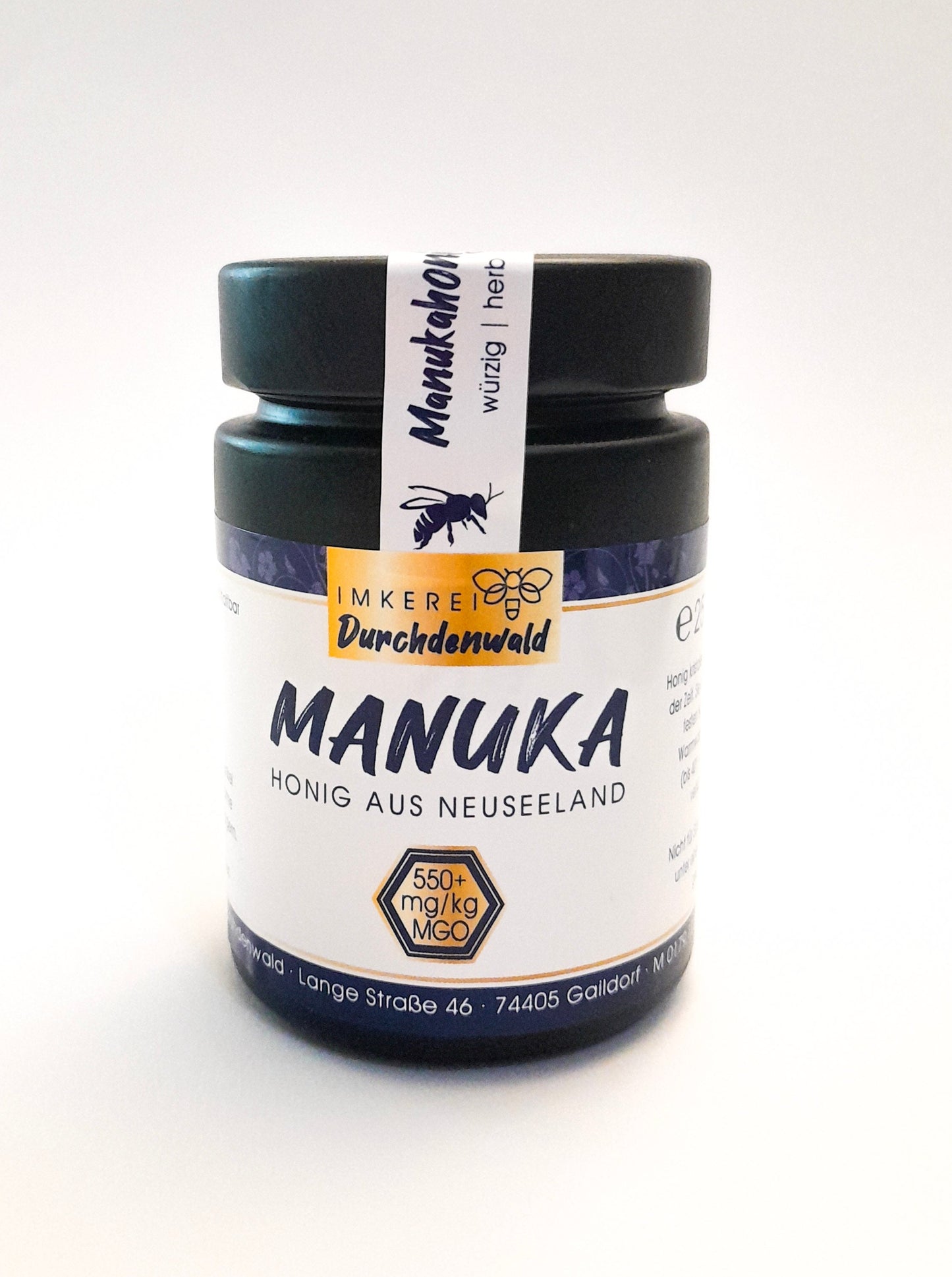 Manukahonig 250g aus Neuseeland MGO 550