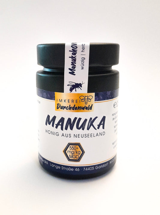 Manukahonig 250g aus Neuseeland MGO 550